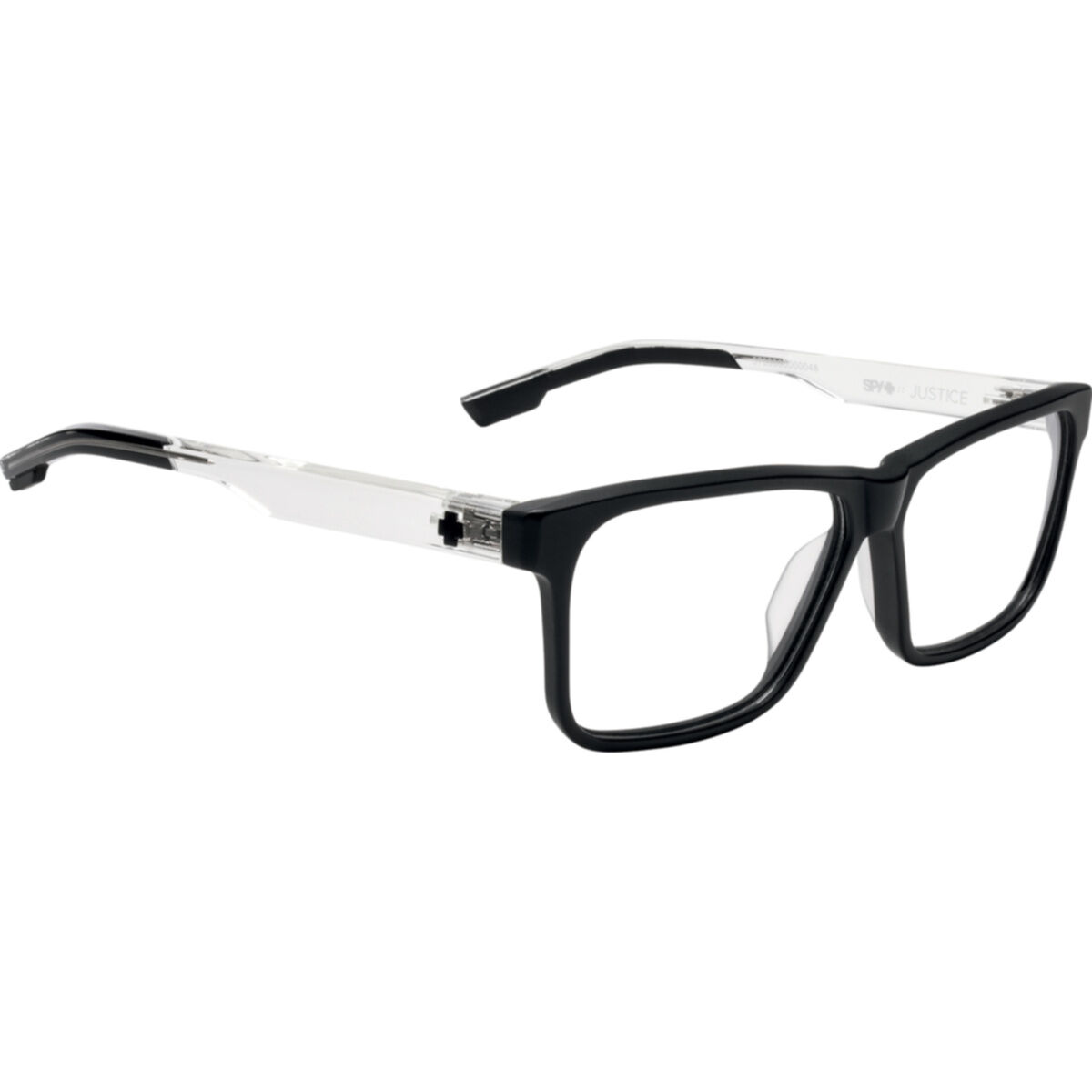 JUSTICE 57, Matte Black Gloss Crystal-Demo  W/ Spy+ Lens Print, hi-res image number null